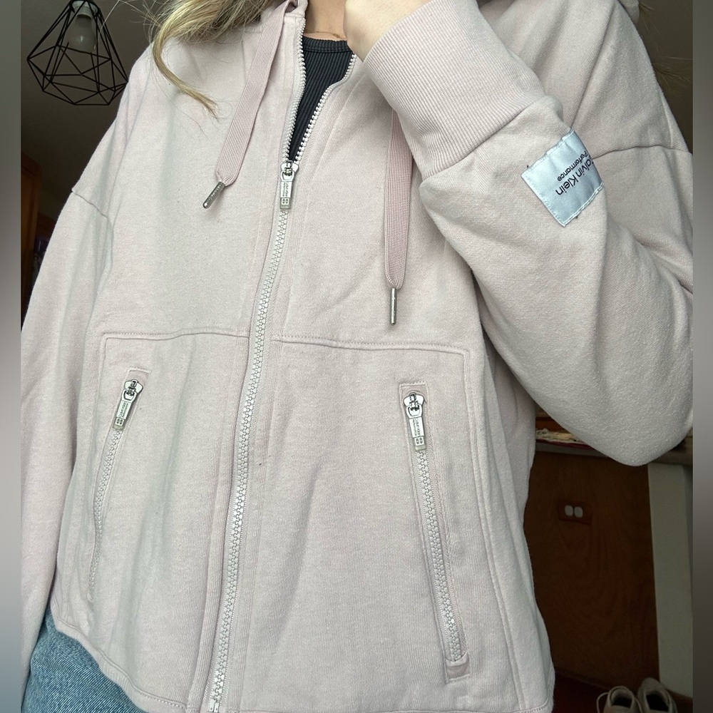 Calvin Klein Performance Light Pink Hoodie